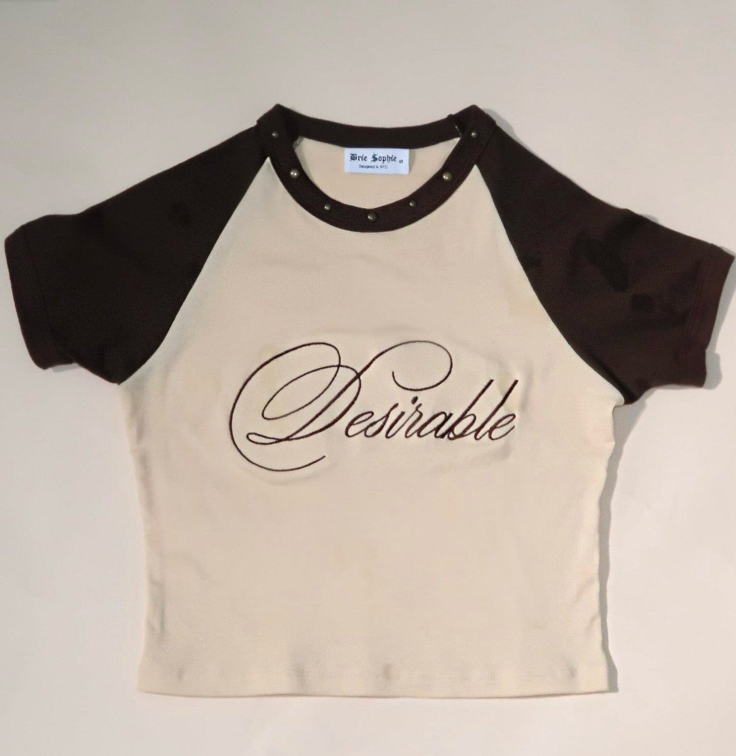 Desirable Baby Tee (Brown)