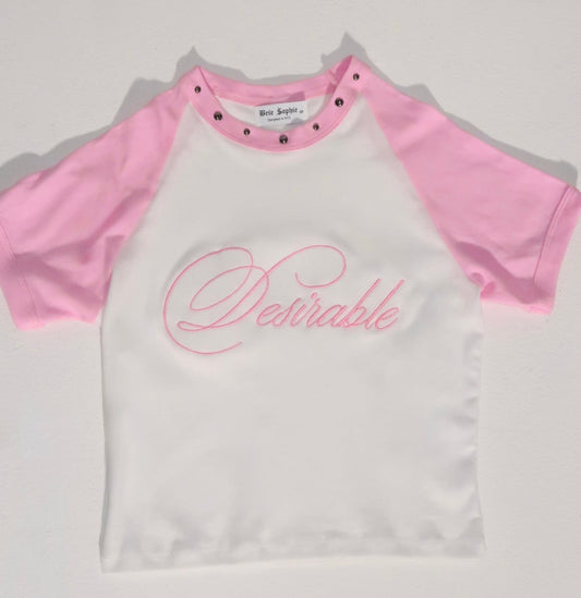 Desirable Baby Tee (Pink)